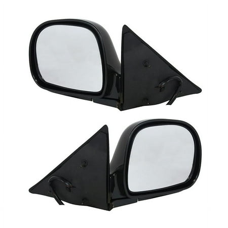 New Door Mirrors Pair Fits Chevrolet Blazer Ls Lt 1996-1997 17801665 17801666