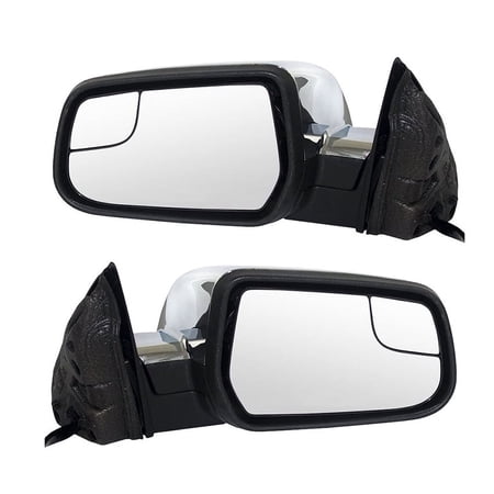 New Door Mirrors Pair Fits Chevrolet Lt 11 20858713 20858712 Gm1320393 Gm1321393
