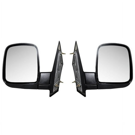 New Door Mirrors Pair Fits GMC Savana 1500 2003-2010 Gm1321284 15937986 15937996