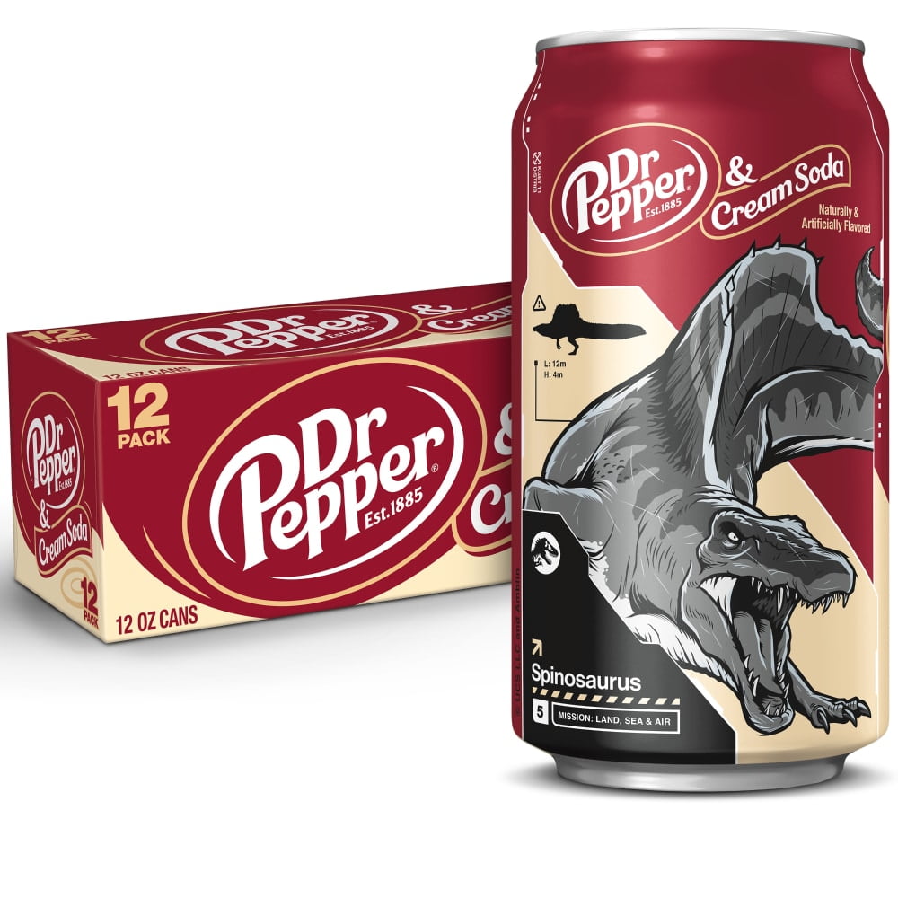 Dr Pepper & Cream Soda Cans
