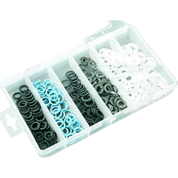 Drain Plug Gasket Kit 50-Piece Compatible with Mercury Johnson Evinrude Yamaha Suzuki Honda Nissan Tohatsu Outboard Lower Unit Gearcase
