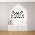 thumbnail image 1 of New Dream Mickey Mouse Quote Disney Cartoon Quotes Wall Sticker Art Decal for Girls Boys Room Bedroom Nursery Kindergarten House Fun Home Decor Stickers Wall Art Vinyl Decoration Size (18x20 inch), 1 of 3