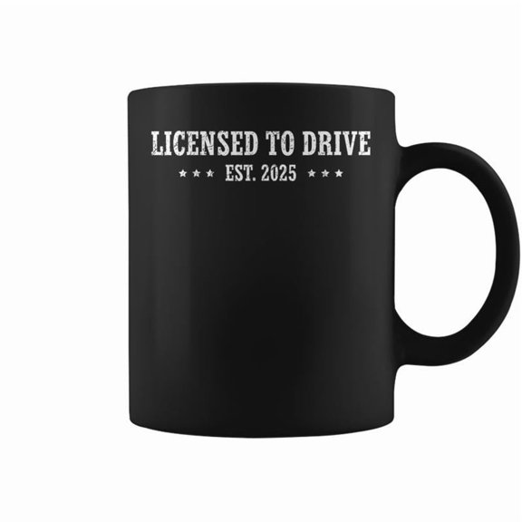New Driver 2025 N Boys Male Driver License N Driver Coffee Mugs