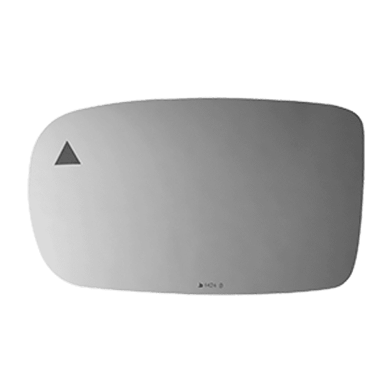 New Driver Side Flat Replacement Mirror for Dodge Charger 2011-2023 4 3/16 X 7 1/8 inches Fit Over