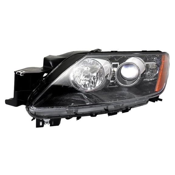 New Halogen Headlight Compatible with Mazda CX-7 Left 2007-2009 Sport Touring Grand Touring SUV 2.3L MZR DISI Turbocharged I4 FWD AWD EG21-51-0L0P EG21510L0P MA2518132 MA2502141 DOHC