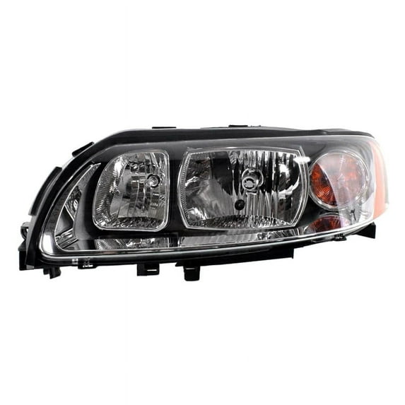 New Driver Side Halogen Headlight Compatible With Volvo Xc70 Wagon 2005-2007 by Part Number 31276831-0 312768310 VO2502114