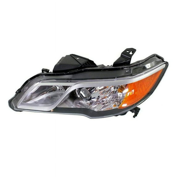 New Driver Side Headlight Compatible With Acura Rdx Base Sport 3.5L 2013-2015 by Part Number 33151-TX4-A01 33151TX4A01 AC2502124