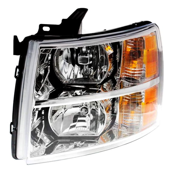 New Driver Side Headlight Compatible With Chevrolet Silverado 3500 2011-2013 2007-2009 by Part Number 22853027 GM2502280