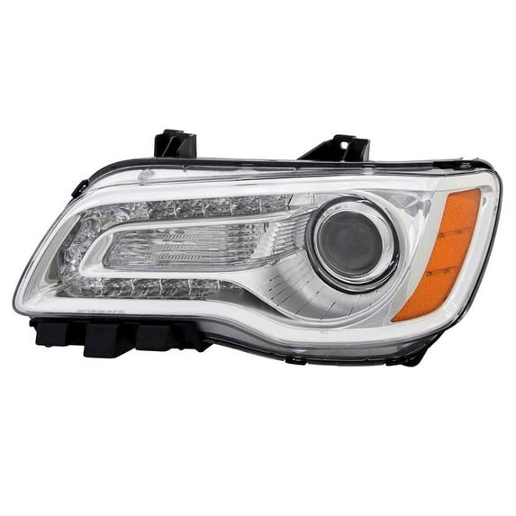 New Left Headlight Compatible With Chrysler 300 Sedan 2011-2014 by Part Number 68143003AC CH2502231