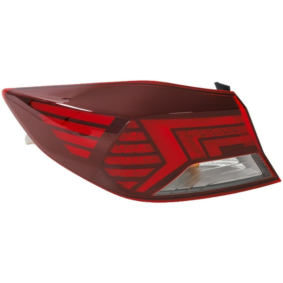 New Driver Side Outer Tail Light for 2019-2020 Hyundai Elantra LED W/Bulb