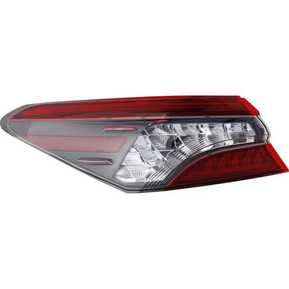 New Driver Side Outer Tail Light for 2021-2022 Toyota Camry Halogen/LED W/Bulb