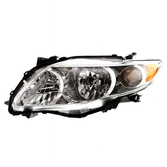 New Drivers Headlight Compatible With Toyota Corolla Ce Le Sedan 2009-2010 by Part Number 81150-02670 8115002670 TO2502182