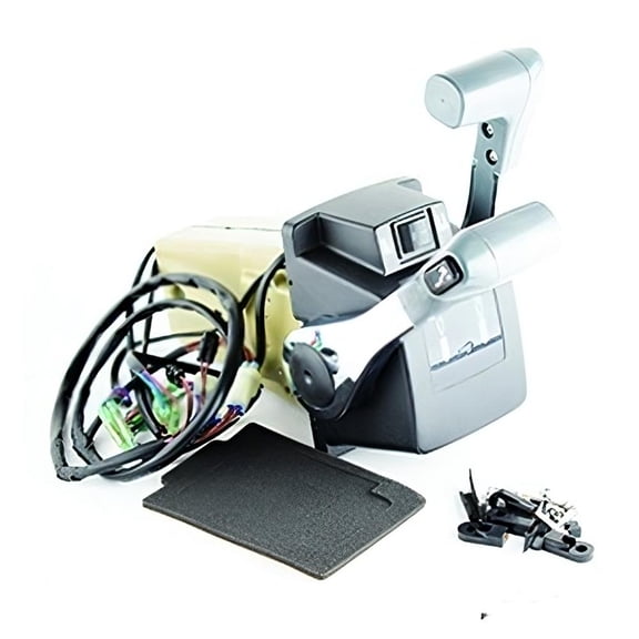 Twin Binnacle Control Box with Emergency Stop Compatible with 2006-2018 Suzuki DF25 DF40 DF50 DF60 4-Stroke 3-Cyl Twin Outboard 67000-93J10 67000-93J11 67000-93J15