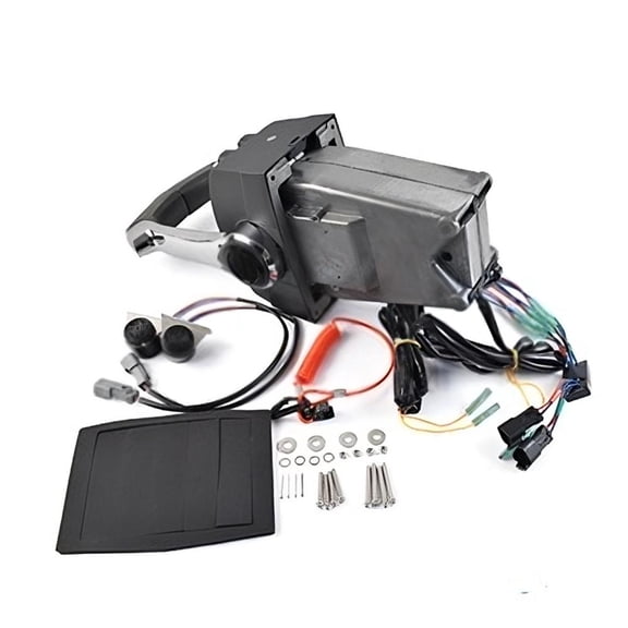 New Dual Binnacle With Power Trim & Tilt Control Box Assembly Without Key Switch Compatible With Johnson/Evinrude By 905-025 5006184 0176374 0176388 0175891 0175260 0176259
