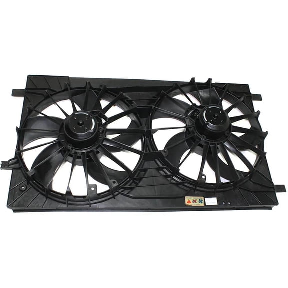 New Dual Cooling Fan Assembly Compatible With Chrysler Dodge Jeep Avenger R/T 6 Cyl 3.5L Sebring Limited 6 Cyl 2.7L Sebring Limited 6 Cyl 3.5L 2007-2017 By CH3110124 68031872AA