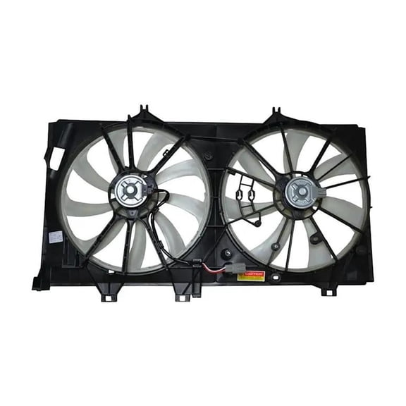 New Dual Cooling Fan Assembly Compatible With Toyota Camry L 4 Cyl 2.5L Camry XSE 4 Cyl 2.5L Camry SE Sport 4 Cyl 2.5L Camry LE 4 Cyl 2.5L 2012-2017 By GPD2811837