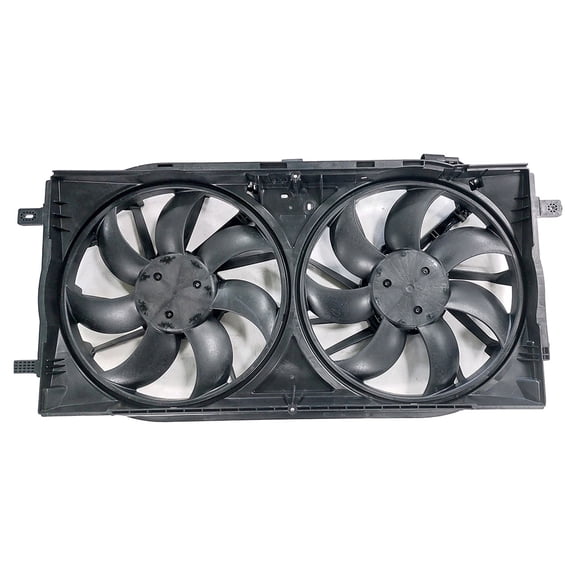 New Dual Cooling Fan Compatible With Ford Bronco Base Outer Banks Sport Utility 2.7L V6 164CI 2021-2024 By Part Numbers FO3115241 MB3Z 8C607 J 762405-23781-7