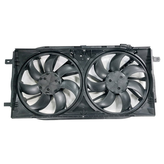 New Radiator Condenser Cooling Fan Compatible with 2022-2023 Ford Bronco Everglades 2.3L 2023 Heritage Limited Edition 2.7L V6 EcoBoost SUV Non-Badlands MB3Z-8C607-J Motorcraft RF-871