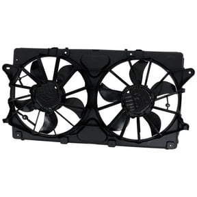New Dual Fan Cooling Fan Assembly Compatible With Chevrolet Silverado 1500 LTD Custom Trail Boss 8 Cyl 6.2L Tahoe Z71 8 Cyl 6.2L 2020-2024 By GM3115350 84580367-PFM 86778036-PFM