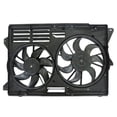 thumbnail image 1 of New Dual Radiator And Condenser Fan Compatible With Ford Explorer 2013 2014 2015 2016 2017 By Part Number DB5Z8C607C, 1 of 2
