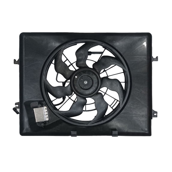 New Dual Radiator And Condenser Fan Fits Kia Optima 2013 2014 2015 25380-2T500