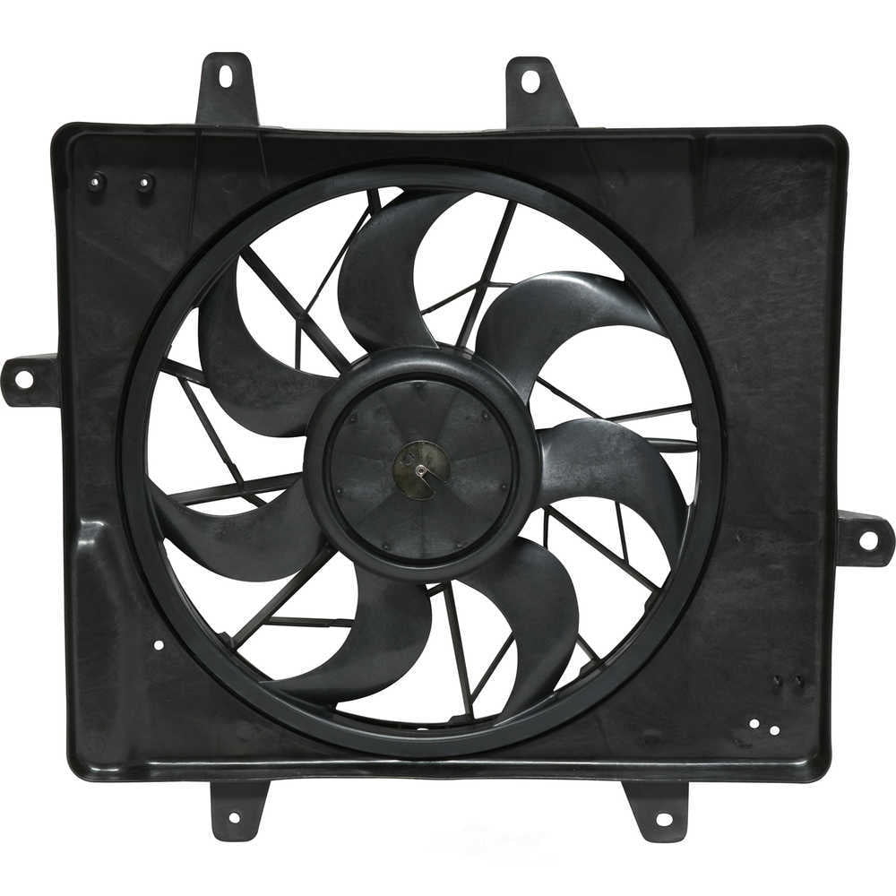 New Dual Radiator And Condenser Fan Assembly Fa 50294C 5017407Ab Fits/For Pt Fits select: 2001-2002 CHRYSLER PT CRUISER, 2005 CHRYSLER PT CRUISER TOURING