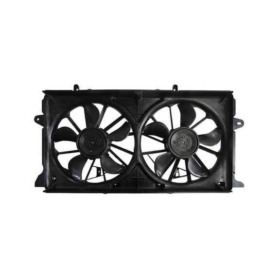 New Dual Radiator & Condenser Fan Fits Chevrolet Silverado 1500 2014-18 23123634