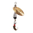 thumbnail image 1 of New Durable 2.7g 5.5cm Metal Fishing Lure Rotating Spinner Spoon Single Hook Crank Bait COLOR B, 1 of 7