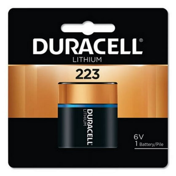 New Duracell Ultra High Power Lithium Battery, 223, 6V, Each