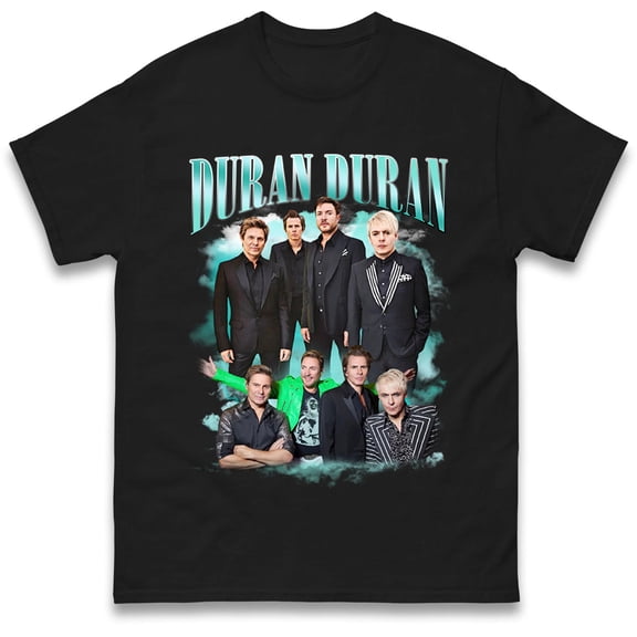 New Duran Duran Band Member T-shirt For Fan All Size S to 5XL 2F904