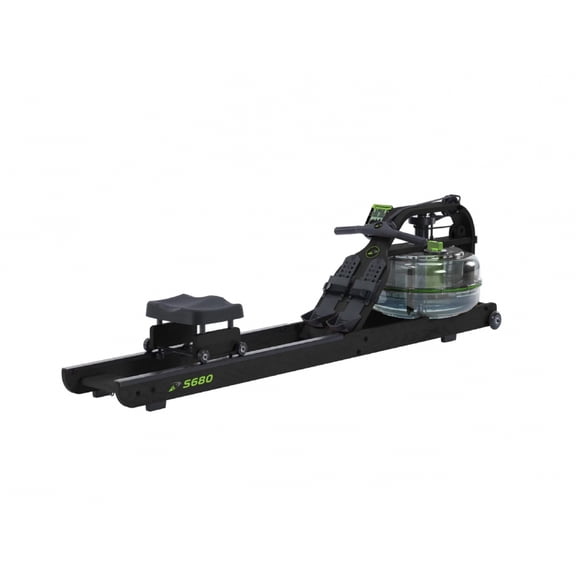 New Dynamic S680 Timber Fluid Rower Rowing Machine