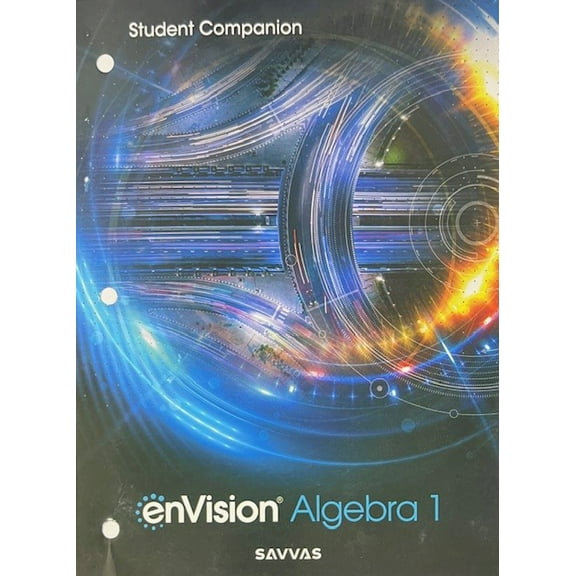 ENVISION AGA STUDENT COMPANION ALGEBRA 1 GRADE 8/9 COPYRIGHT 2024