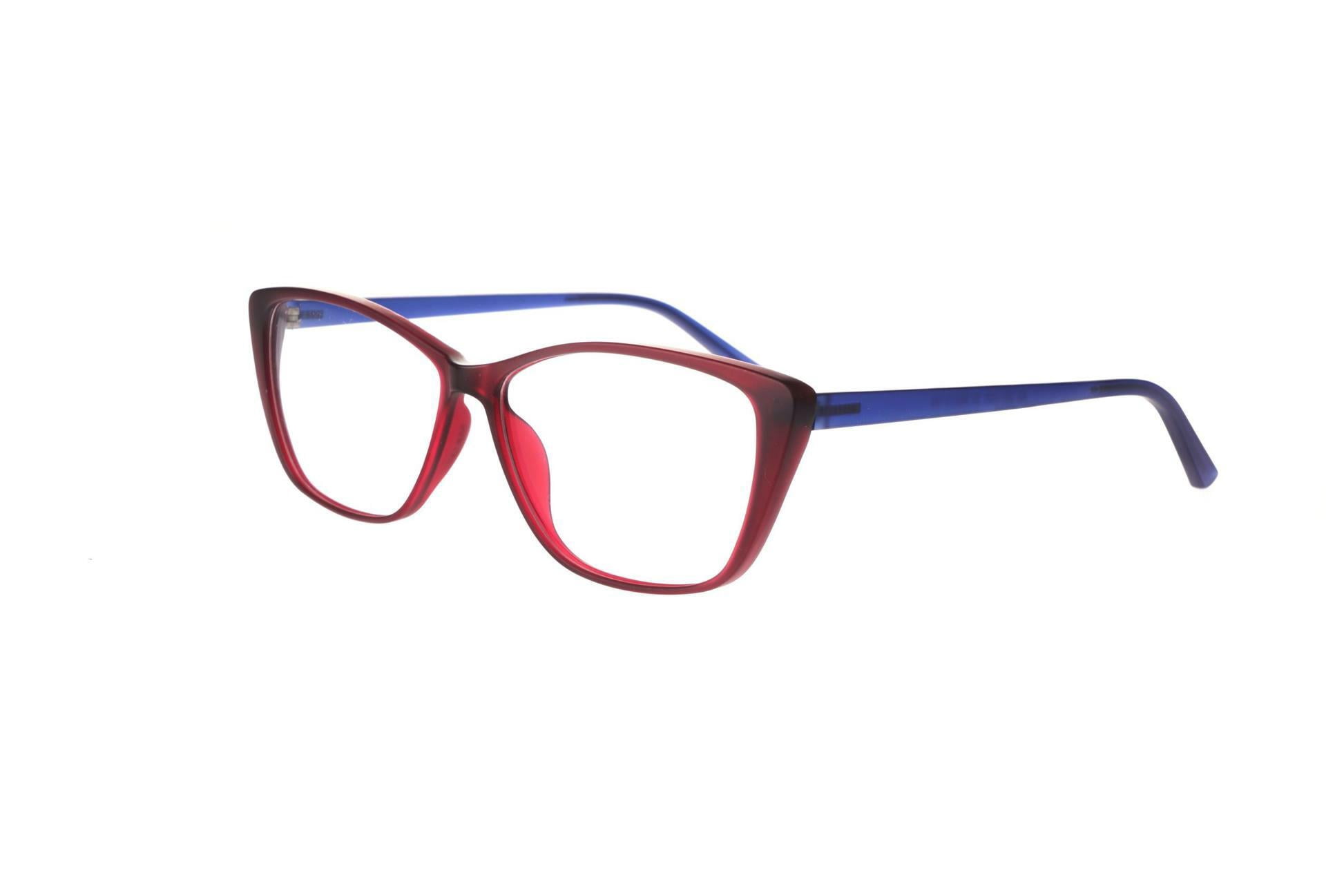 New ENVY EYEWEAR Burgundy & Blue ABIGAIL Eyeglasses 56/13/140 000444520881__Brown_01_1946x.  main image 2