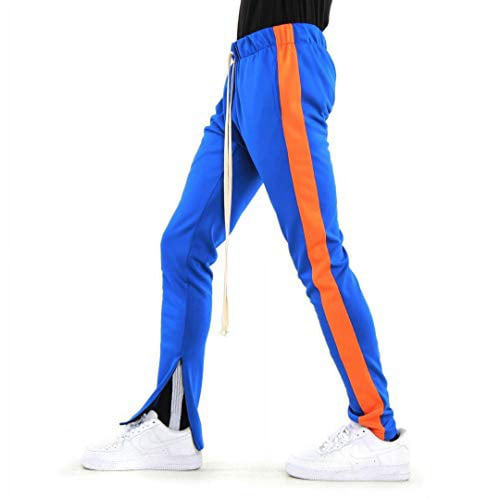 Men's Techno Fabric Track Pants - Comfy Workout Pants | LOZURI