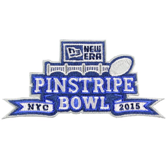 New ERA Pinstripe Bowl Jersey Patch Duke vs. Indiana (2015)
