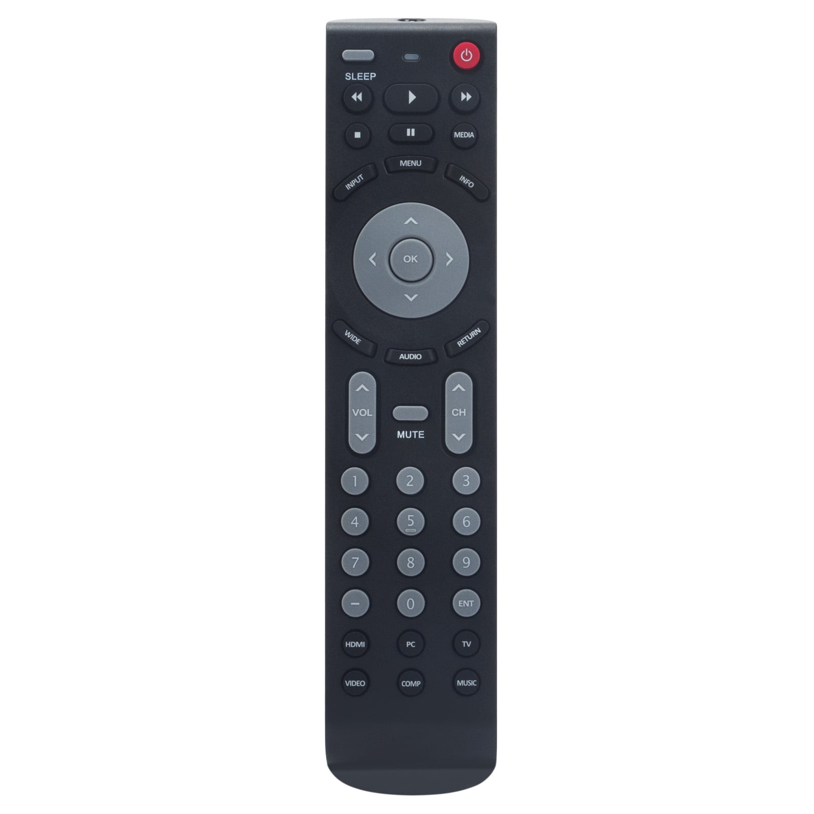 New Replace RMT-JR01 Remote Control for JVC JLC37BC3000 BC50R EM28T ...