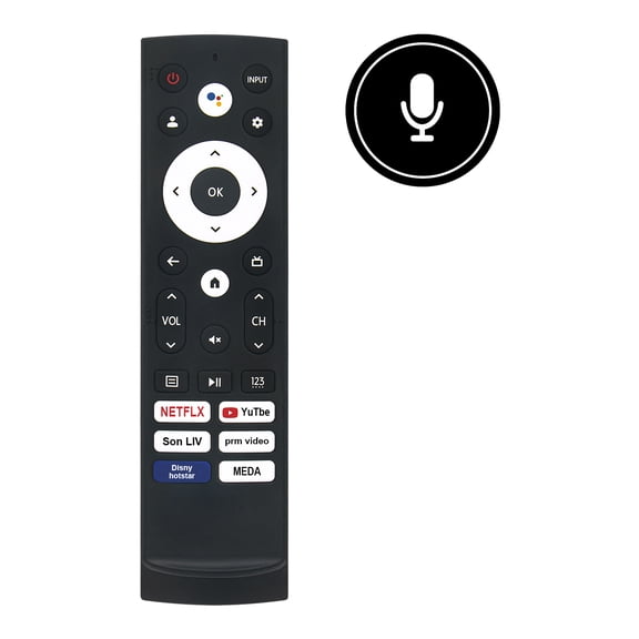 New ERF3T90H Replace Voice Remote Control compatible with Hisense LCD Voice TV Remote Control ERF3M90H ERF3S91H