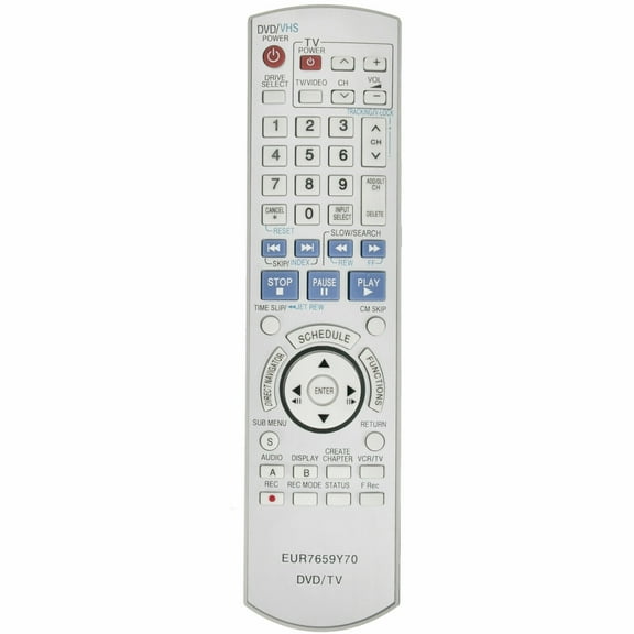 New EUR7659Y70 For Panasonic DVD TV Remote Control DMR-ES35VPC DMR-ES25 DMRES45V
