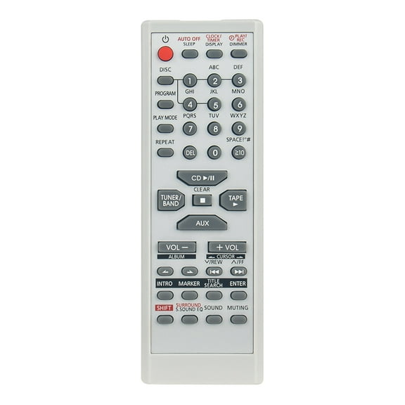New EUR7711150 Replace Remote Control fit for PANASONIC Audio System SA-PM19 SA-PM28 SC-PM193
