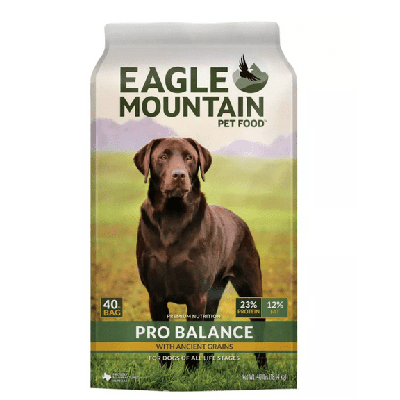 New!Eagle Mountain Pro Balance Dry Dog Food 40 lb