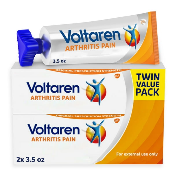 New Easy Open Cap Voltaren Arthritis Pain Gel for Powerful Topical