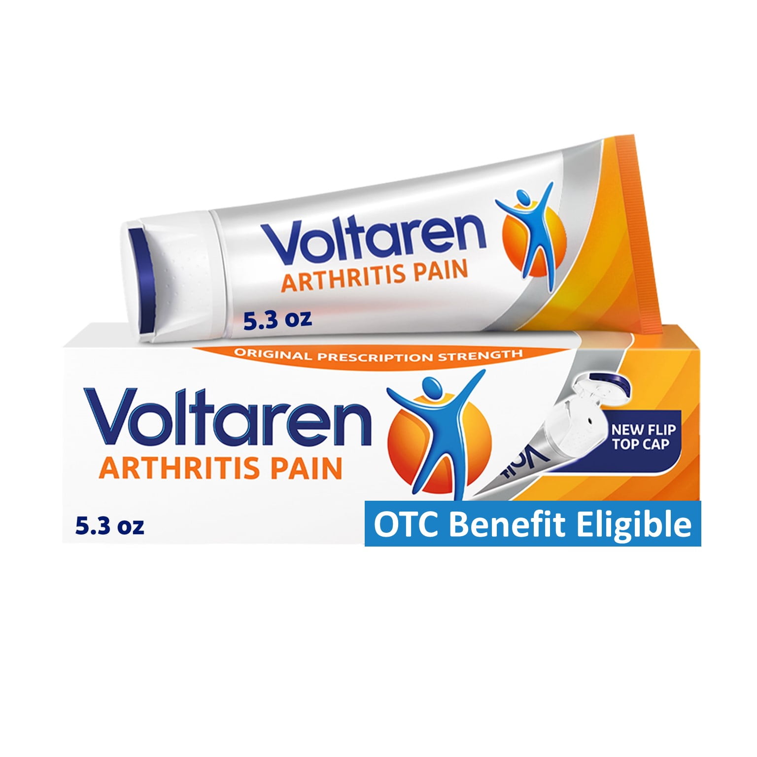 New Easy Open Cap - Voltaren Arthritis Pain Gel for Powerful Topical Arthritis Pain Relief - 150 g