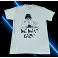 New Eazy-E We want Eazy Compton NWA Mens Vintage Concert Rap T-shirt