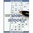 thumbnail image 1 of New Edition 1000+ Sudoku Puzzles Easy to Expert: Sudoku Puzzles Book With Solutions., (Paperback), 1 of 1