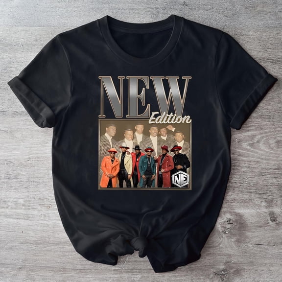 New Edition Band RnB Music T-Shirt-TH42680