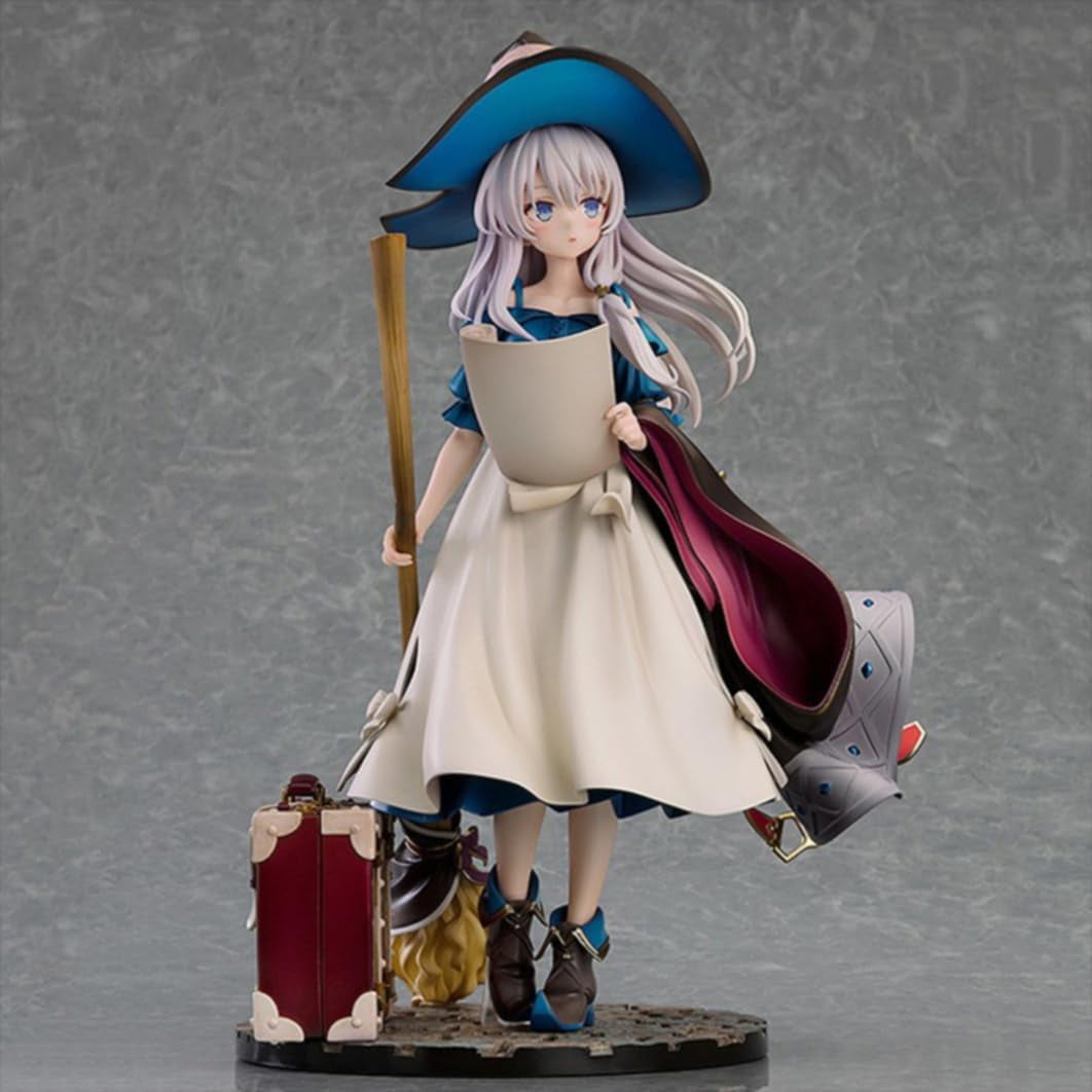 New Elaina (travel Ver) Character Anime Model Statue Action Figures Desktop Ornament Popular Decorations Fan Souvenirs Creative Gift Collectable