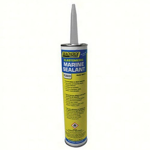 New Elastomeric Marine Sealant seachoice 50-96911 10 oz. Clear