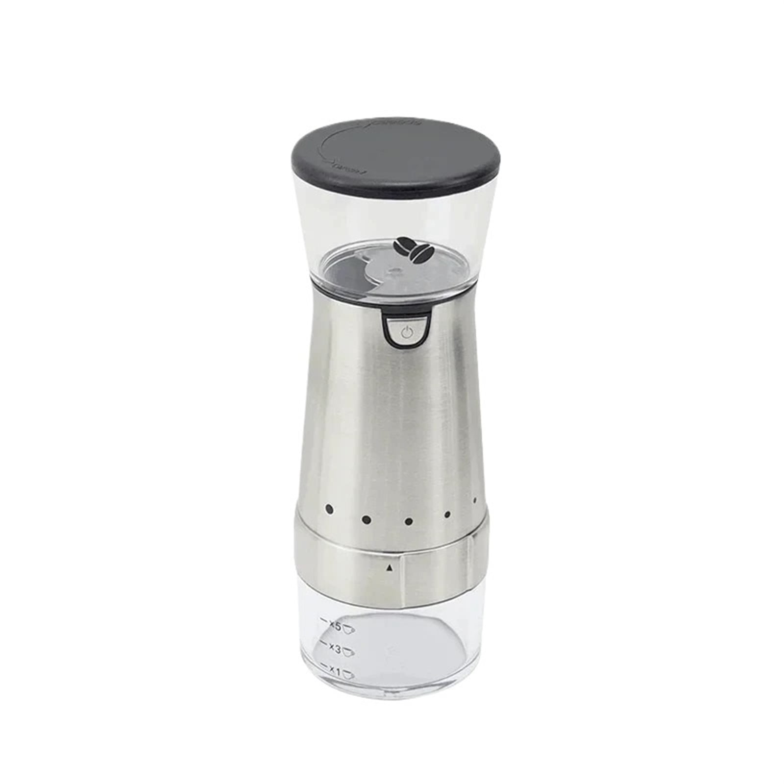 New Electric Coffee Grinder USB Rechargeable Stainless Steel Manual Coffee Mill Machine Bean Grinders Kitchen Accessories ,Friendly Design