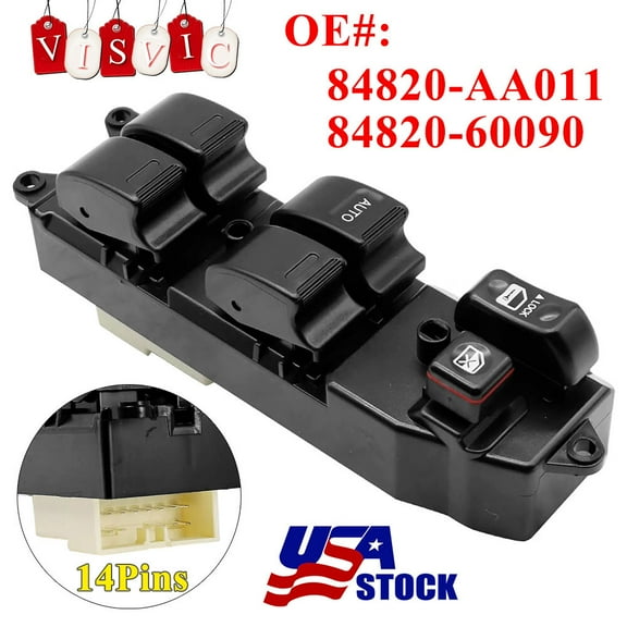 New Electric Power Window Master Control Switch For 2001-2004 Toyota Tacoma