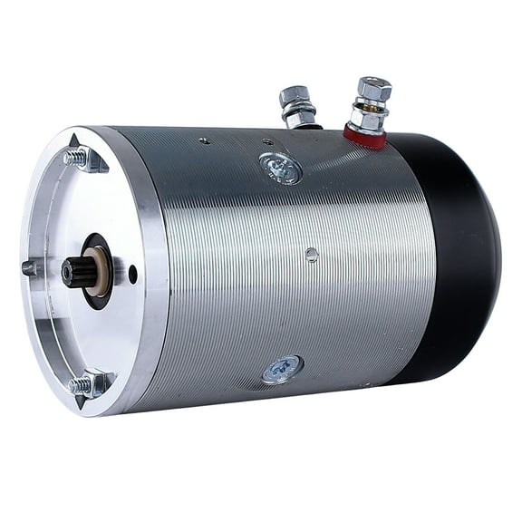 Pump Motor Compatible with Waltco Dell Maxon Tommy Gate Liftgates Curtis Prime Mover Snow Plows 12V CW 9 Spline Fenner 2578-AC Prestolite MUE-6114S 46-4048